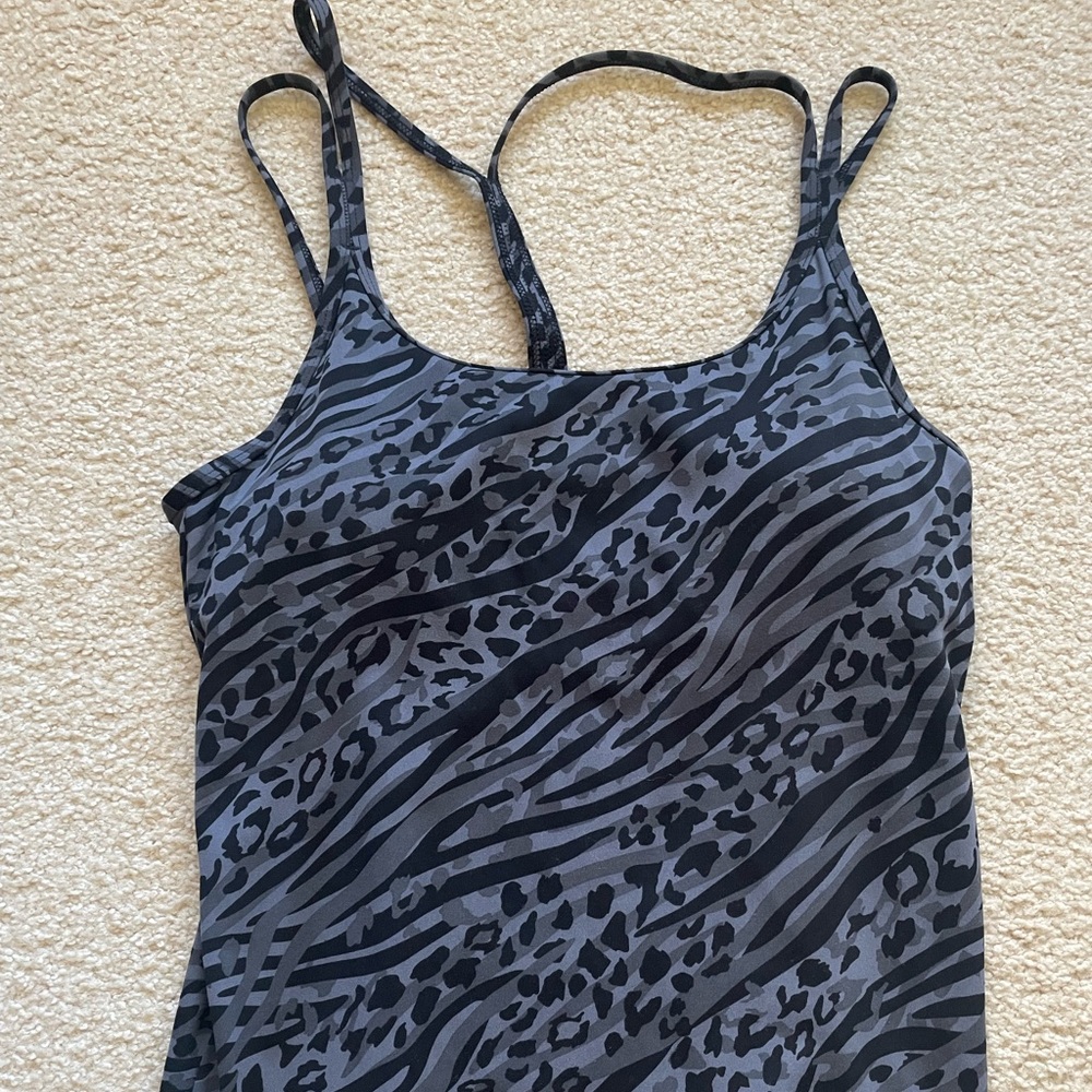 Like new Victoria secrets pink strappy camosole top with built-in bra smedium